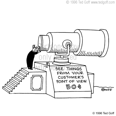 telephone cartoon 1764: Factory worker picking up telephones as they go by on conveyor belt: Melnick Telephone Factory. Please Hold.  Melnick Telephone Factory.  Please Hold...