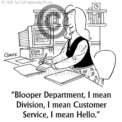 telephone cartoon 2034: Angry man listens to voice mail message: 