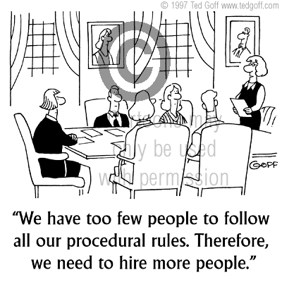 office cartoon 2148: Guru: 