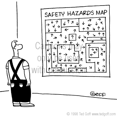 safety cartoon 2463: 