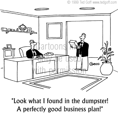 business cartoons