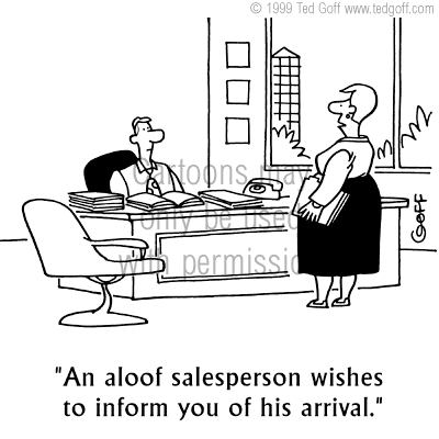 sales cartoon 2708: Your Ode To A Prospect was the most original sales letter Ive ever received.