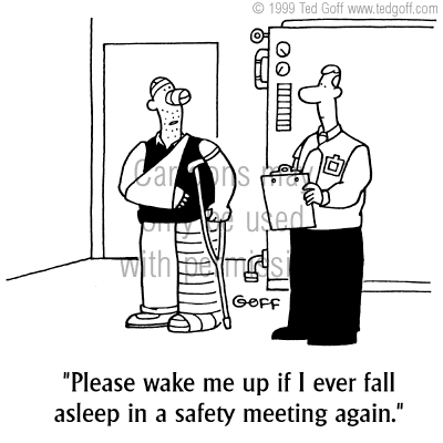 safety cartoon 2813: 