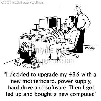 computer cartoon 2927: 