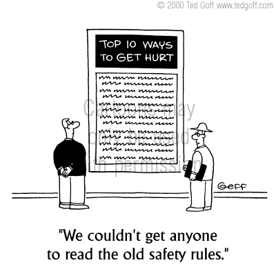safety cartoon 2995: 