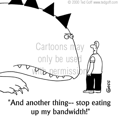 computer cartoon 3067eb: 