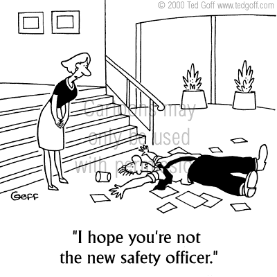 safety cartoon 3121: 