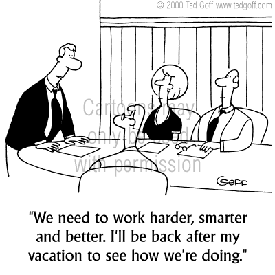 business cartoons