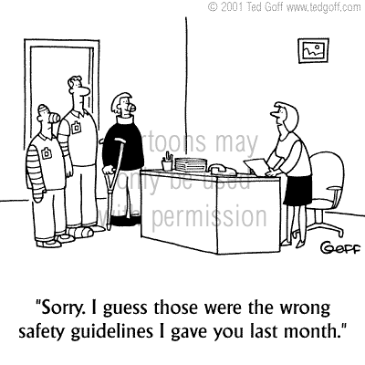 safety cartoon 3237: 