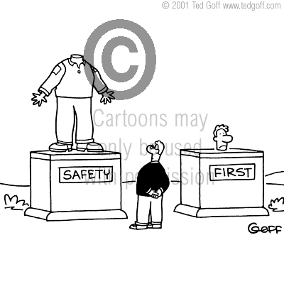 safety cartoon 3319: 