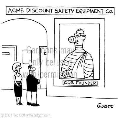 safety cartoon 3382: 