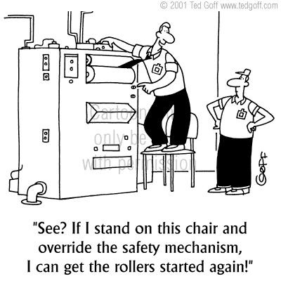 safety cartoon 3402: 