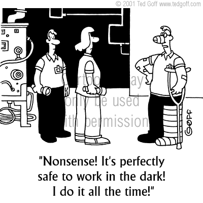 safety cartoon 3589: 