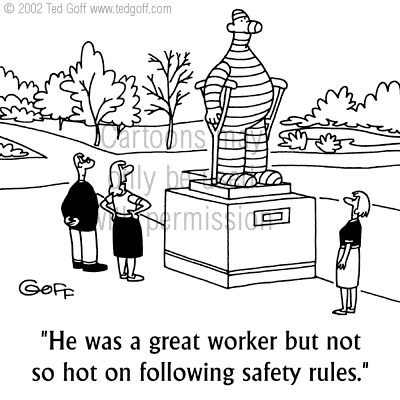 safety cartoon 3806: 