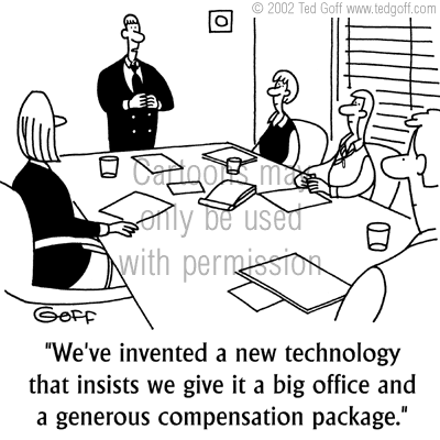 newsletter cartoons, presentation cartoons