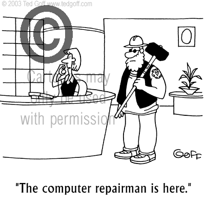 computer cartoon 4117: 