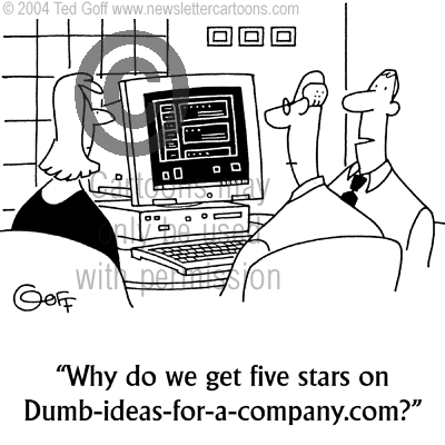 computer cartoon 4628eb: 