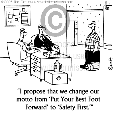 safety cartoon 4960: 