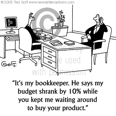sales cartoon 4979: 