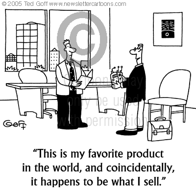 sales cartoon 5078: 