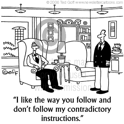 management cartoon 5067: 