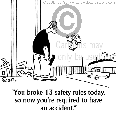 safety cartoon 5092: 