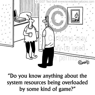 newsletter cartoons, presentation cartoons