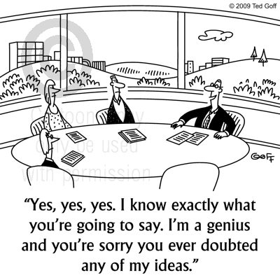 business cartoons
