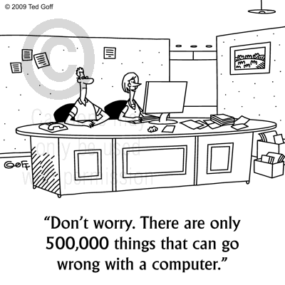 computer cartoon 6164: 