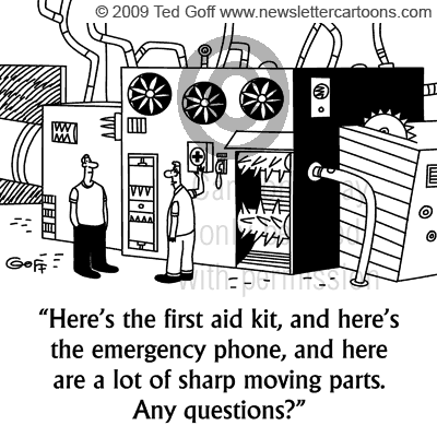 safety cartoon 6199: 