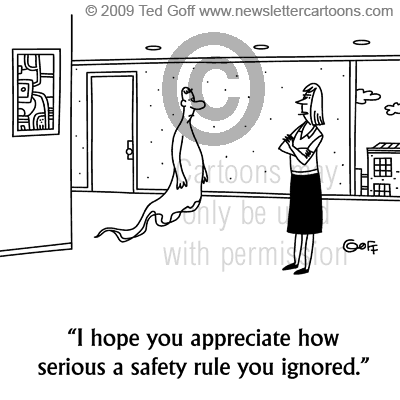 safety cartoon 6276: 