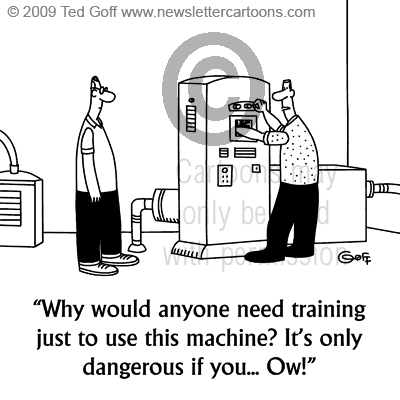 safety cartoon 6288: 