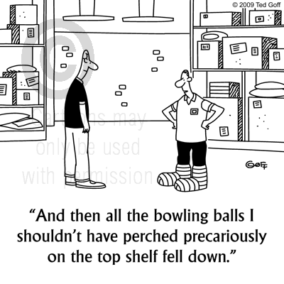 safety cartoon 6299: 