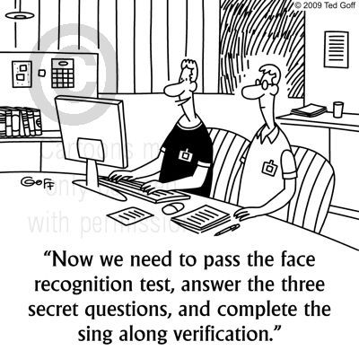 computer cartoon 6305: 