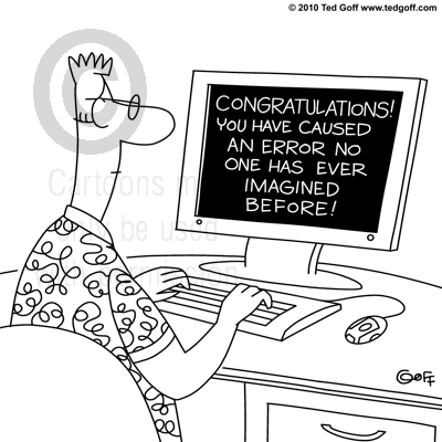 computer cartoon 6687: 