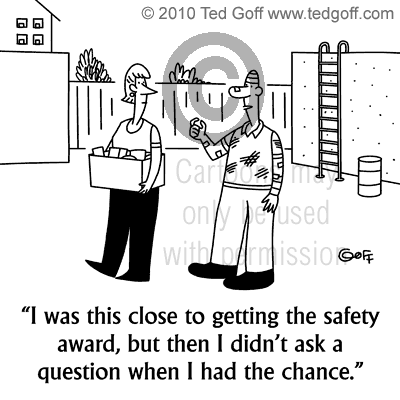 safety cartoon 6694: 