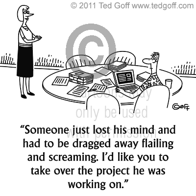 office cartoon 6841: 