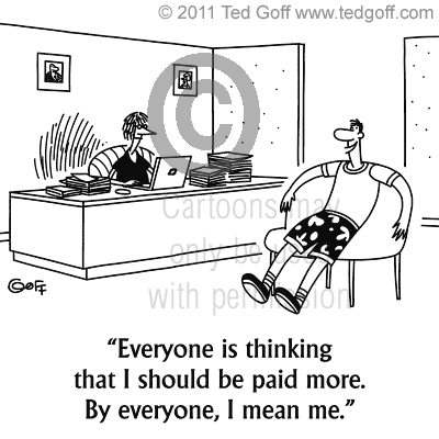 management cartoon 6966: 