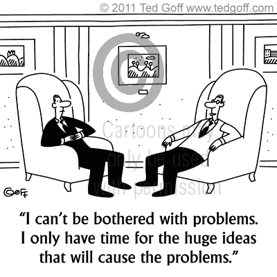 management cartoon 7092: 