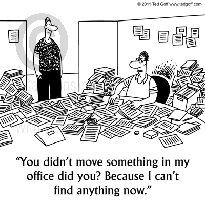 office cartoon 7096: 