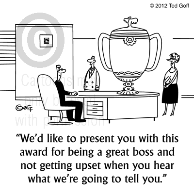 management cartoon 7187: Plans window: 