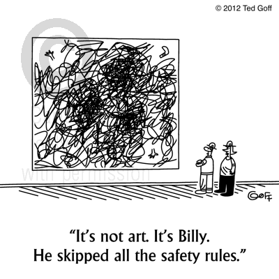 safety cartoon 7225: 
