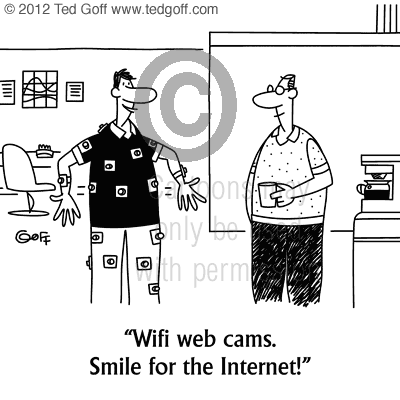 computer cartoon 7282: 