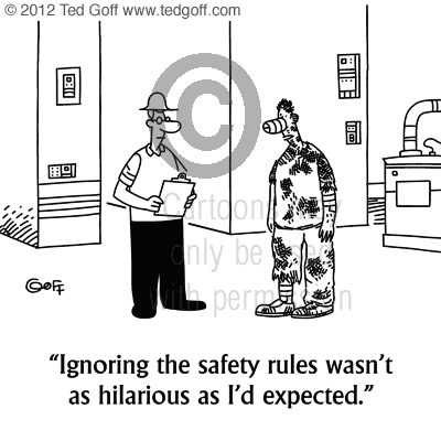 safety cartoon 7290: 