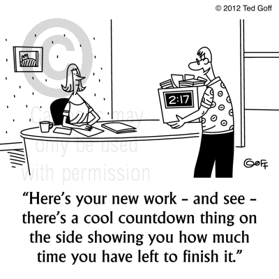 management cartoon 7293: 