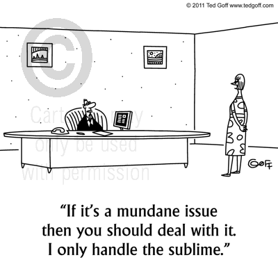 management cartoon 7307: Clown: 