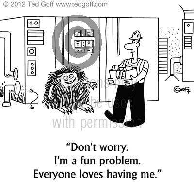 management cartoon 7332: 