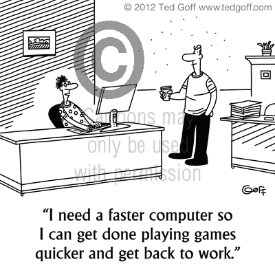 management cartoon 7342: 