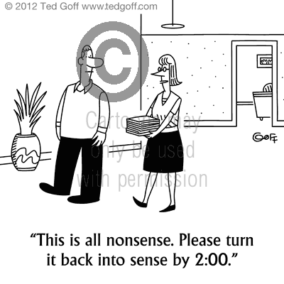 business cartoons