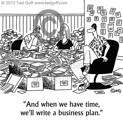 business cartoons